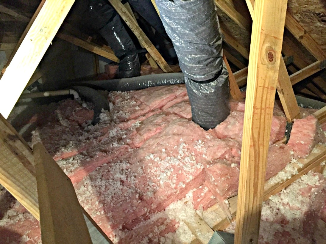 clean attics fiberglass insulation, Savvy Cleaner