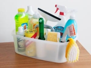 Cleaning Caddy for cleanup after a move Savvy Cleaner