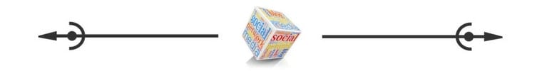 Social Media Cube Spacer Savvy Cleaner