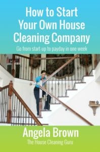 Start Your Own House Cleaning Company Book by Angela Brown