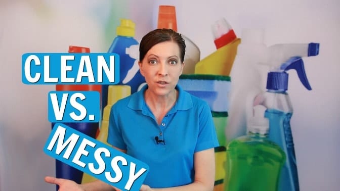 Ask a House Cleaner, Percentage Clean vs. Messy, Savvy Cleaner