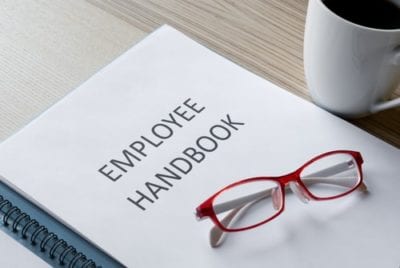 No Money, use time to create employee handbook, coffee, glasses