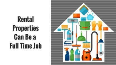 Rental Property tests, house clip art with cleaning icons
