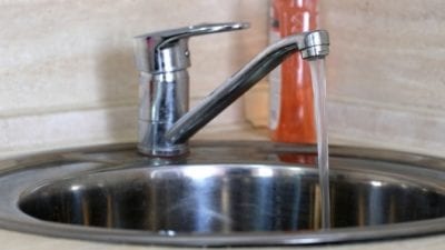Sink with running water needed for a move out clean