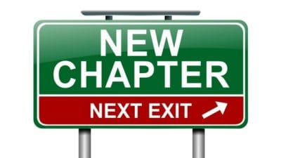 second chances, new chapter next exit street sign