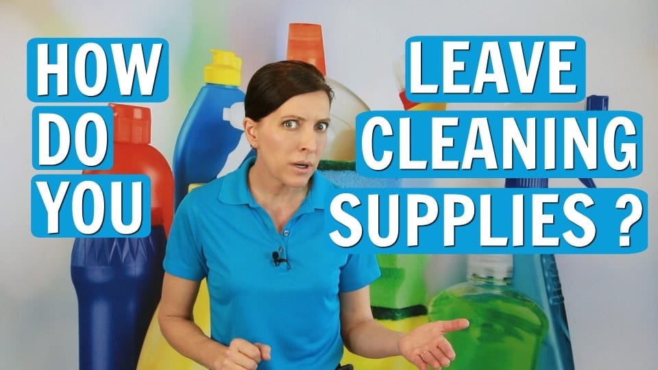 Ask a House Cleaner, Maid Left Behind Cleaning Supplies, Savvy Cleaner