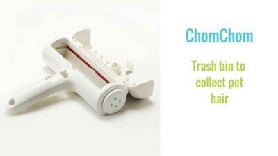 ChomChom Pet hair remover trash bin