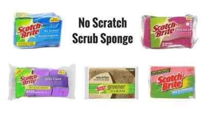 Dorm Room Cleaning Supplies - No Scratch Scrub Sponge