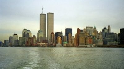 Twin Towers in NYC - In the Moment pre -Sep 11, 2001