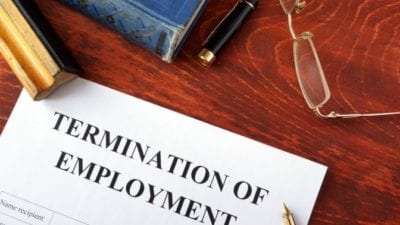 Labor Laws allow termination of employment if documents are in place