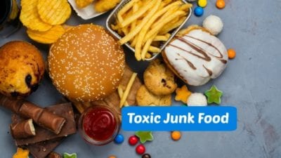 green cleaning family still eats junk food