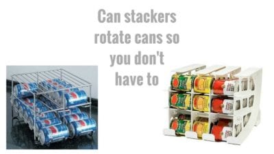 Kitchen Cupboard Hacks, Can stackers