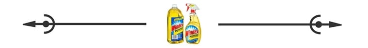 Windex all purpose spacer Savvy Cleaner
