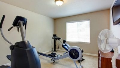 gym equipment you want you'll take care of