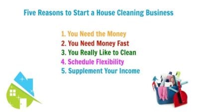 5 Reasons To Start A House Cleaning Business