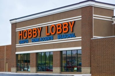 Hobby Lobby building Judgments