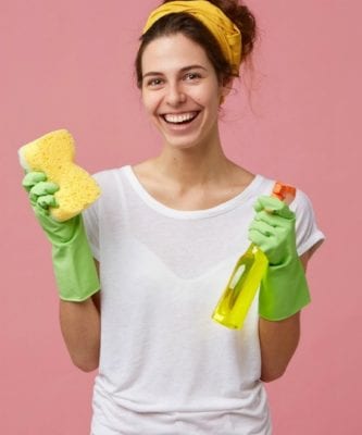 Protect Your Brand, happy house cleaner