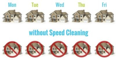 Speed Cleaning Number of Houses You Can Do in a Day if slow