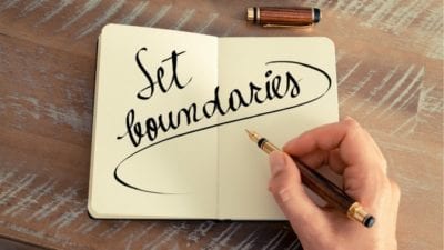 Business Partner set boundaries