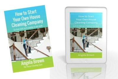 How to Start Your Own House Cleaning Company Book, start a house cleaning company