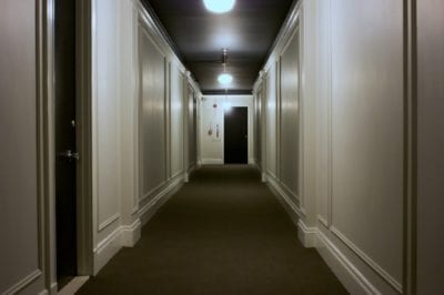 No Soliciting, Apartment Hallway