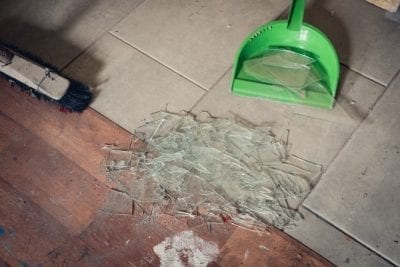 Survival Tool for House Cleaners, Cleaning Up Broken Glass-min