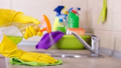 Organic Cleaning Supplies cleaning