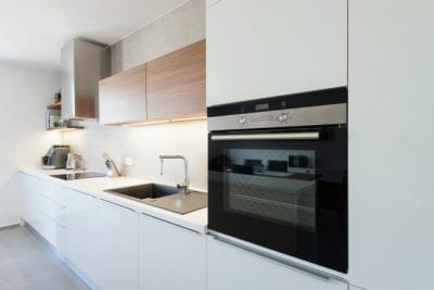 Pumice Stones, White Modern Kitchen