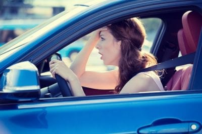 Biorhythms, Woman Stuck in Traffic
