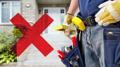 Renovations and Repairs not scalable