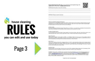 Rules Cleaning Sample Contract