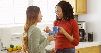 Hired by Friends and Family, Women Chatting