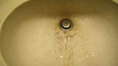 Permanent Stains, Stained sink