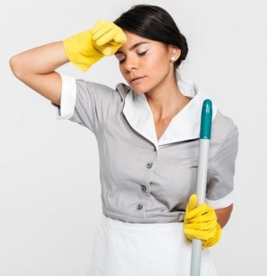 Questions to Ask on a Walkthrough, House Cleaner Burnt Out