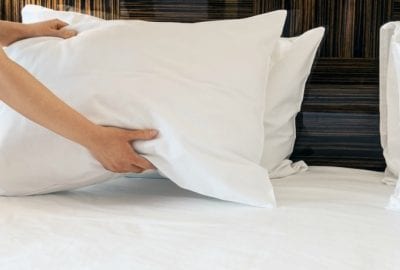Two-Hour Minimum, Fluffing Pillows