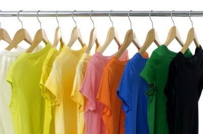 How to Organize your Closet, Shirts in Closet