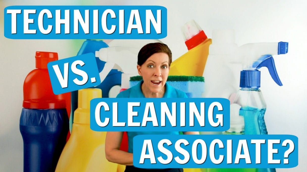 Technician vs. Cleaning Associate