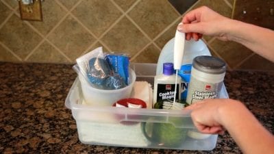 Vacation Rental - What's Under Your Kitchen Sink smaller tubs