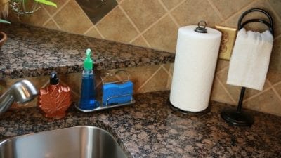Vacation Rental - What's Under Your Sink, Top of Sink