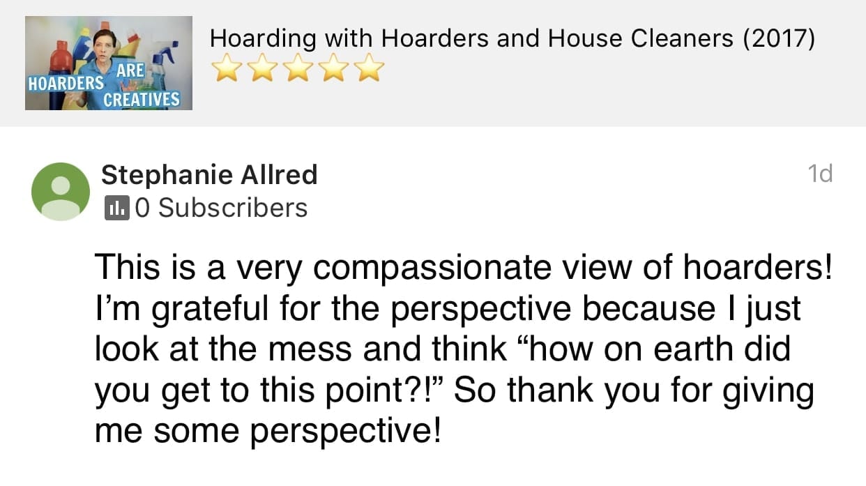 Compassionate, Ask a House Cleaner Testimonial