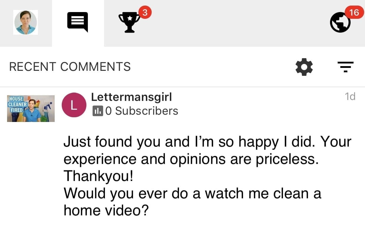 So happy, Ask a House Cleaner Testimonial