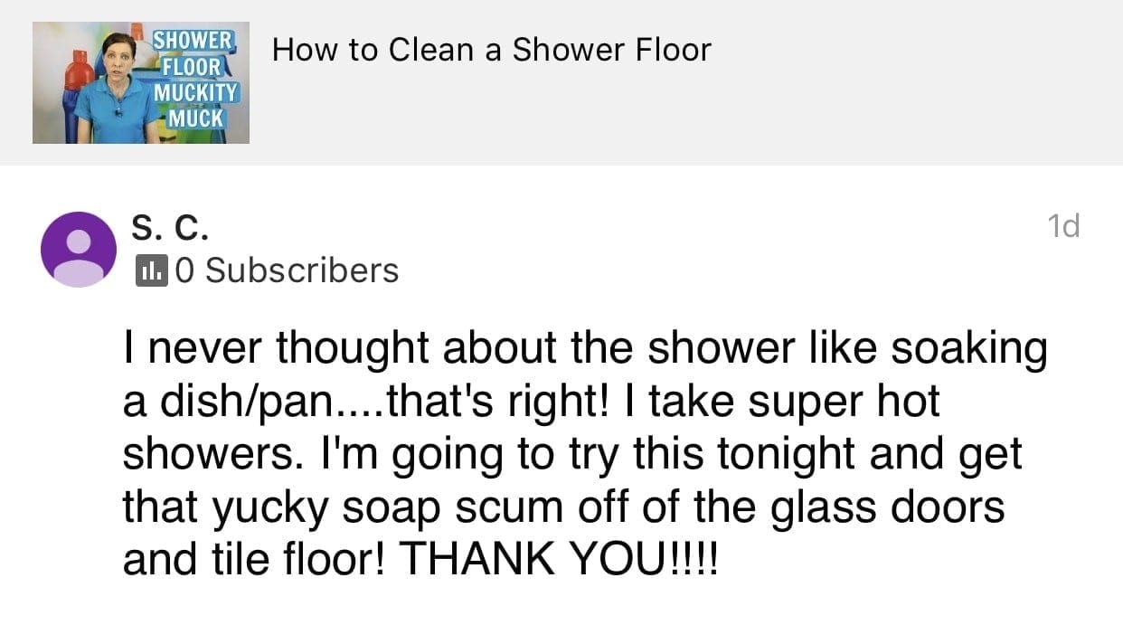 Thank you_2, Ask a House Cleaner Testimonial