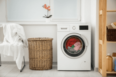 The Pre-Walkthrough, Washing Machine With Clothes in it