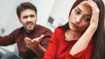 Do You Tell the Parents hurt man arguing with woman