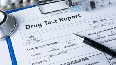 How Workers Compensation Works drug test report
