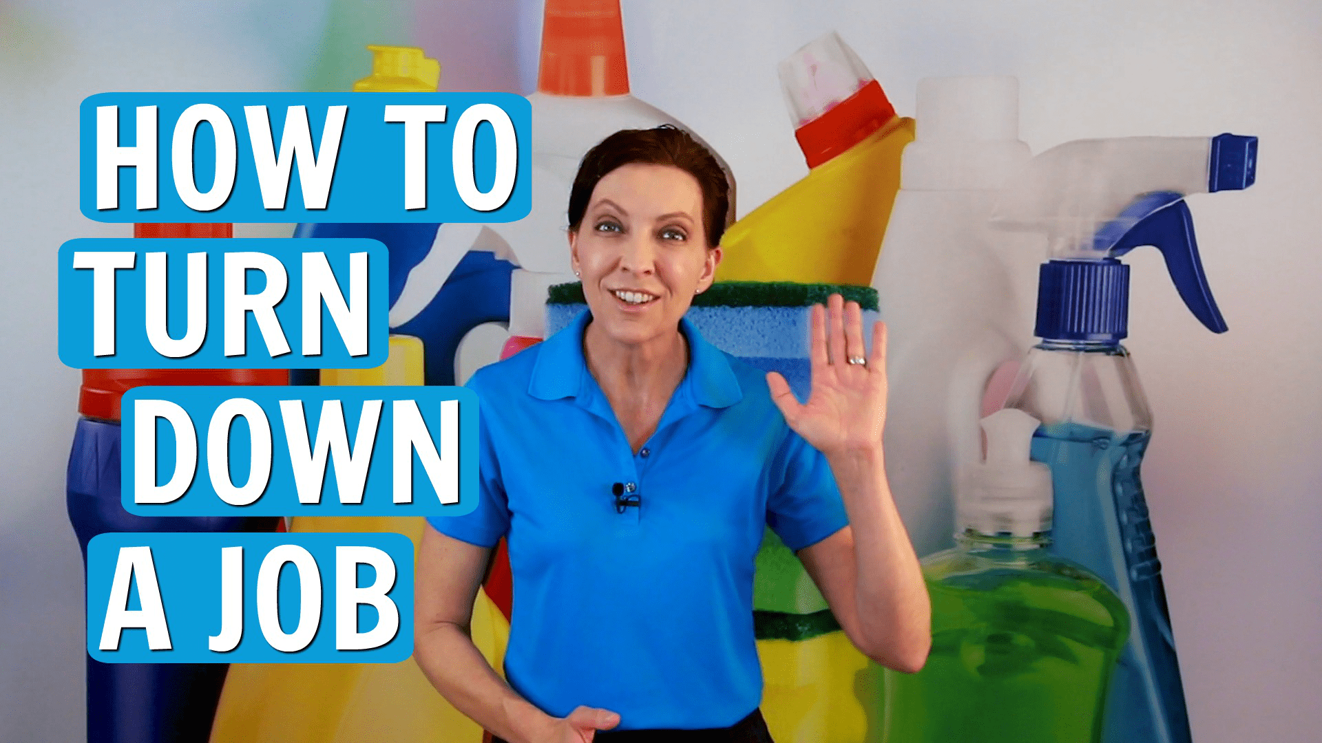 How to Turn Down a Job, Angela Brown, Savvy Cleaner