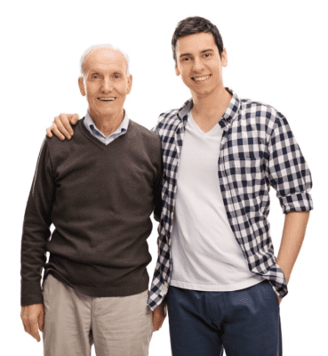 Tips for Buying a Cleaning Business, Older Man and Younger Man