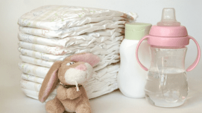 Tips for New Moms baby diapers and bottle