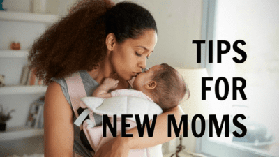 Tips for New Moms mother holding baby tips for new moms