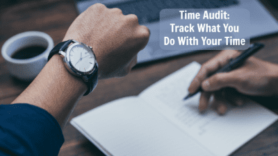 Too Depressed to Clean, Time Audit, Track What You Do With Your Time
